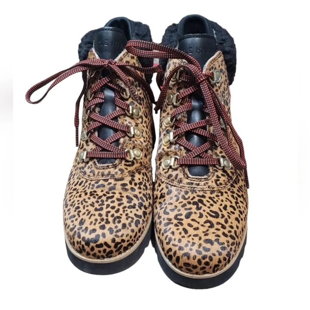 Cole Haan Leopard Print Boots
